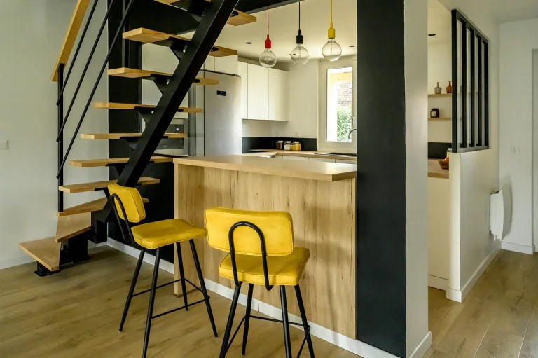 Cuisine sur mesure rénovation Oise — Îlot Archi Chantilly